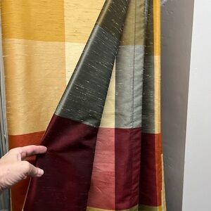 Colorful Plaid Curtain